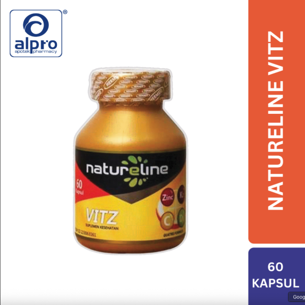 Natureline Vitz Multivitamin Isi 60 Kapsul